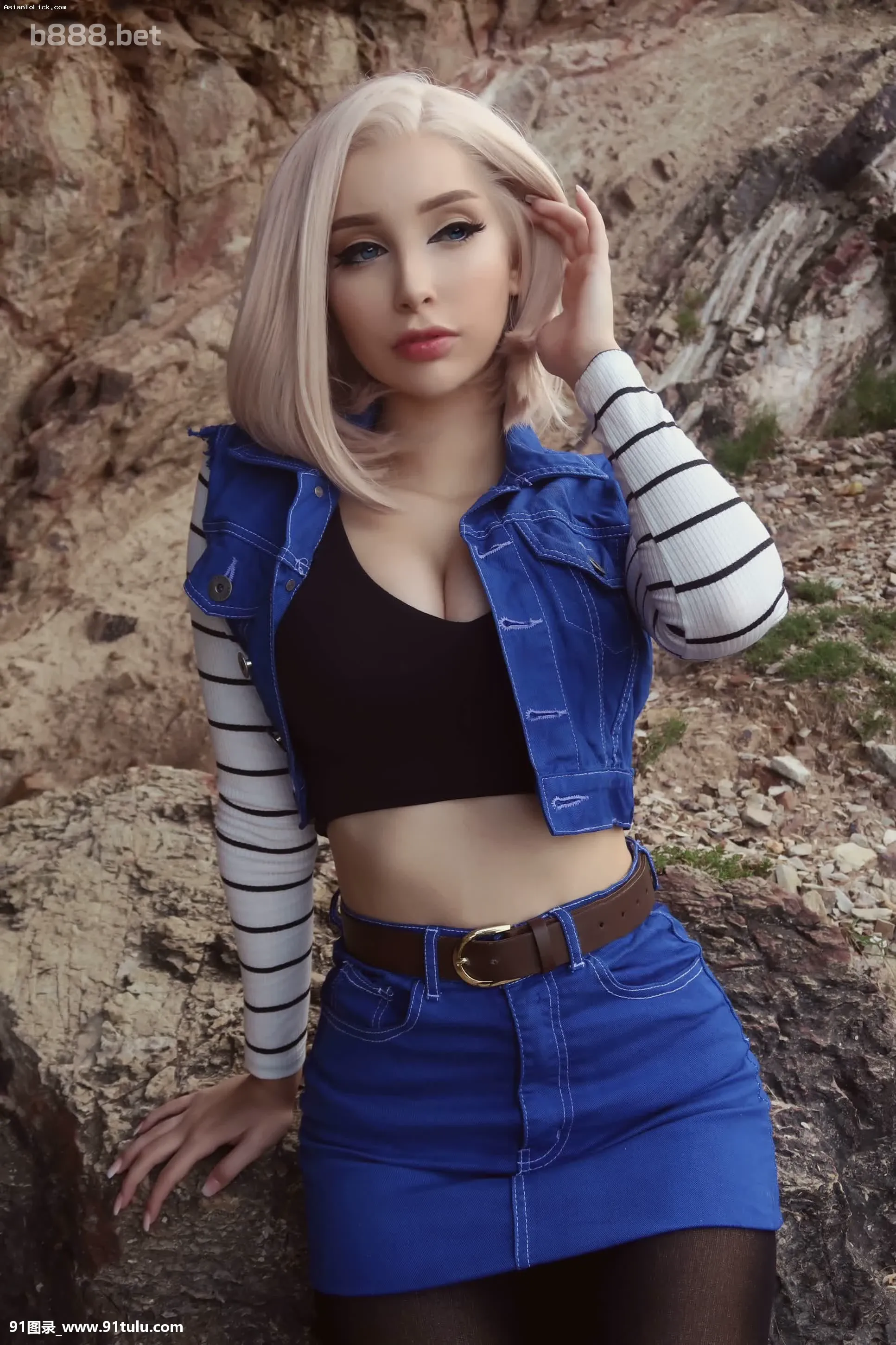 Android-18-Cosplay-by-Beke-Cosplay-[48P]Cosplay,Android,Beke,48P,Cosplay