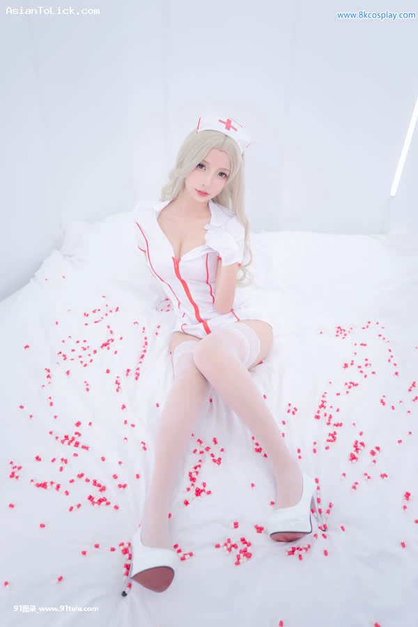 神楽坂真冬NO.076 白絲護士《心身バランス》White Stocking Nurse   150P [149P][寫真 入り マグカップ 早い]