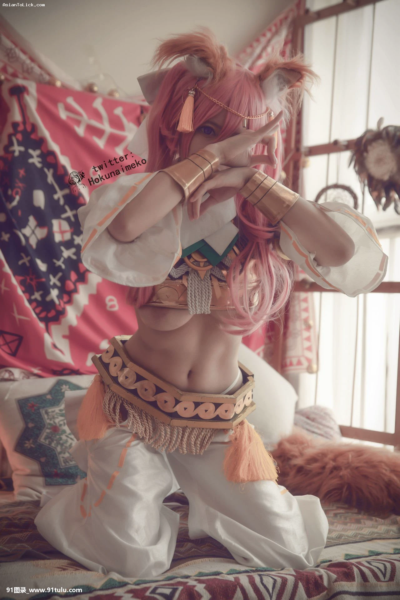 Fate-Extra-Cosplay---Tamamo-no-Mae-Shinwa-Reisou-[Hokunaimeko]-玉藻前神话礼装-[70P]Fate,Extra,Cosplay,Tamamo,Mae,Shinwa,Reisou,Hokunaimeko,玉藻,礼装,70P,神话,Cosplay