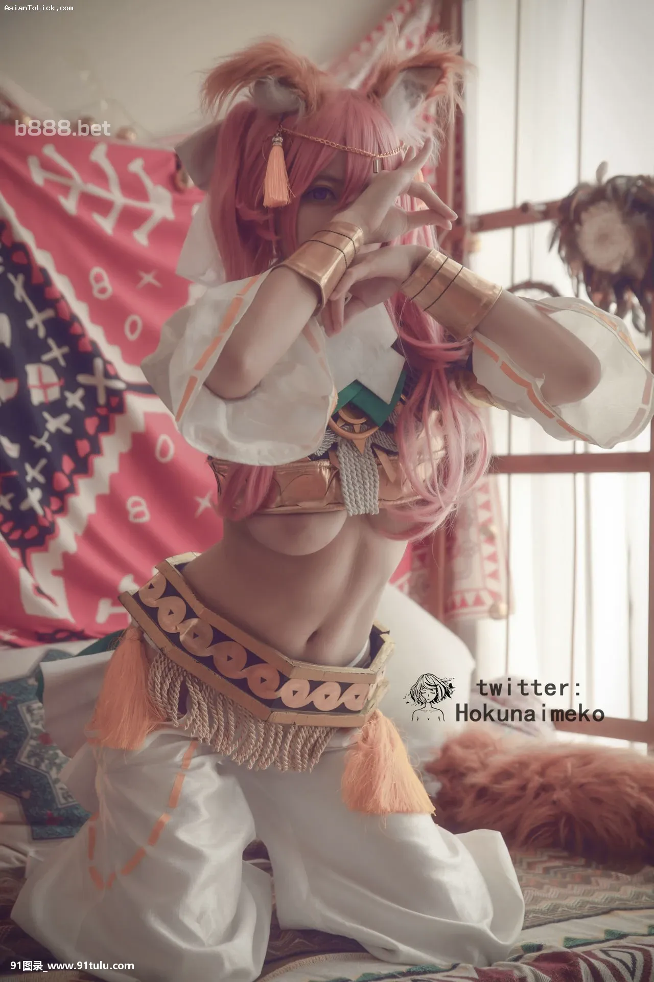 Fate-Extra-Cosplay---Tamamo-no-Mae-Shinwa-Reisou-[Hokunaimeko]-玉藻前神话礼装-[70P]Fate,Extra,Cosplay,Tamamo,Mae,Shinwa,Reisou,Hokunaimeko,玉藻,礼装,70P,神话,Cosplay