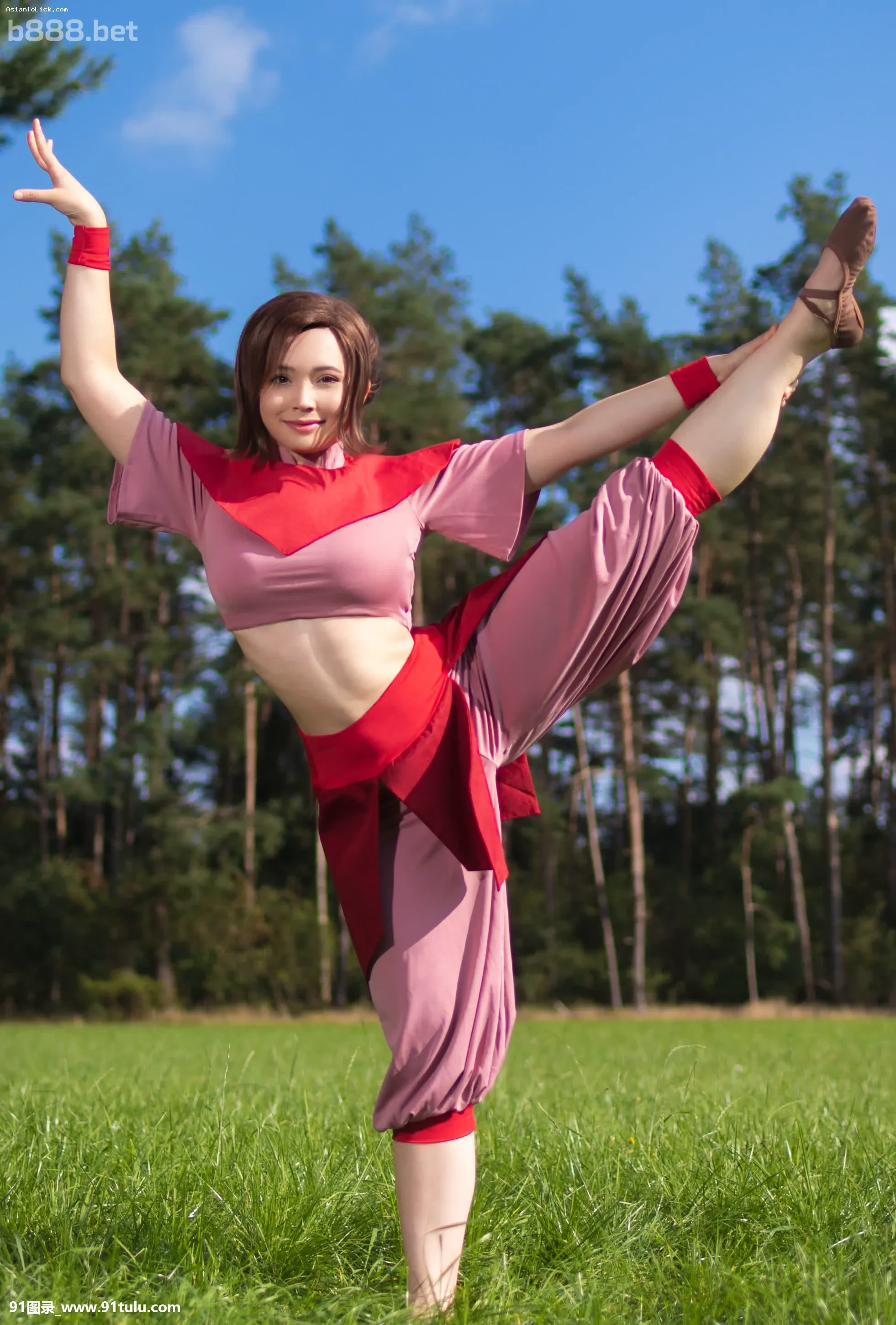 Virtual Geisha   Ty Lee   Avatar The Last Airbender Nude Cosplay [55P][似合うメガネ 選んでくれる 寫真]