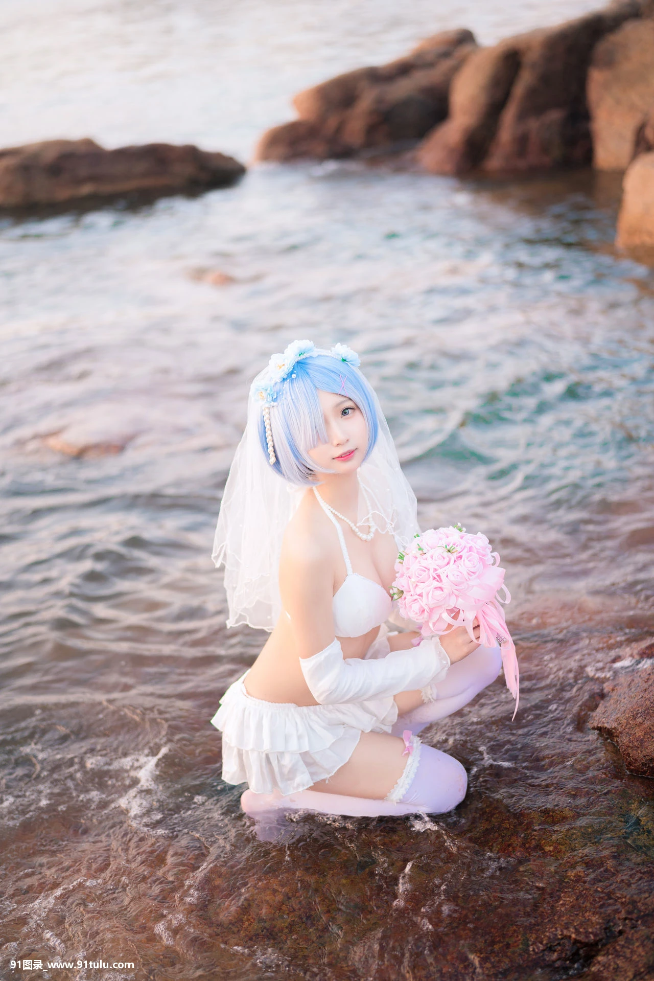 Rem-Swimsuit-Bride-[20P]Rem,Swimsuit,Bride,20P