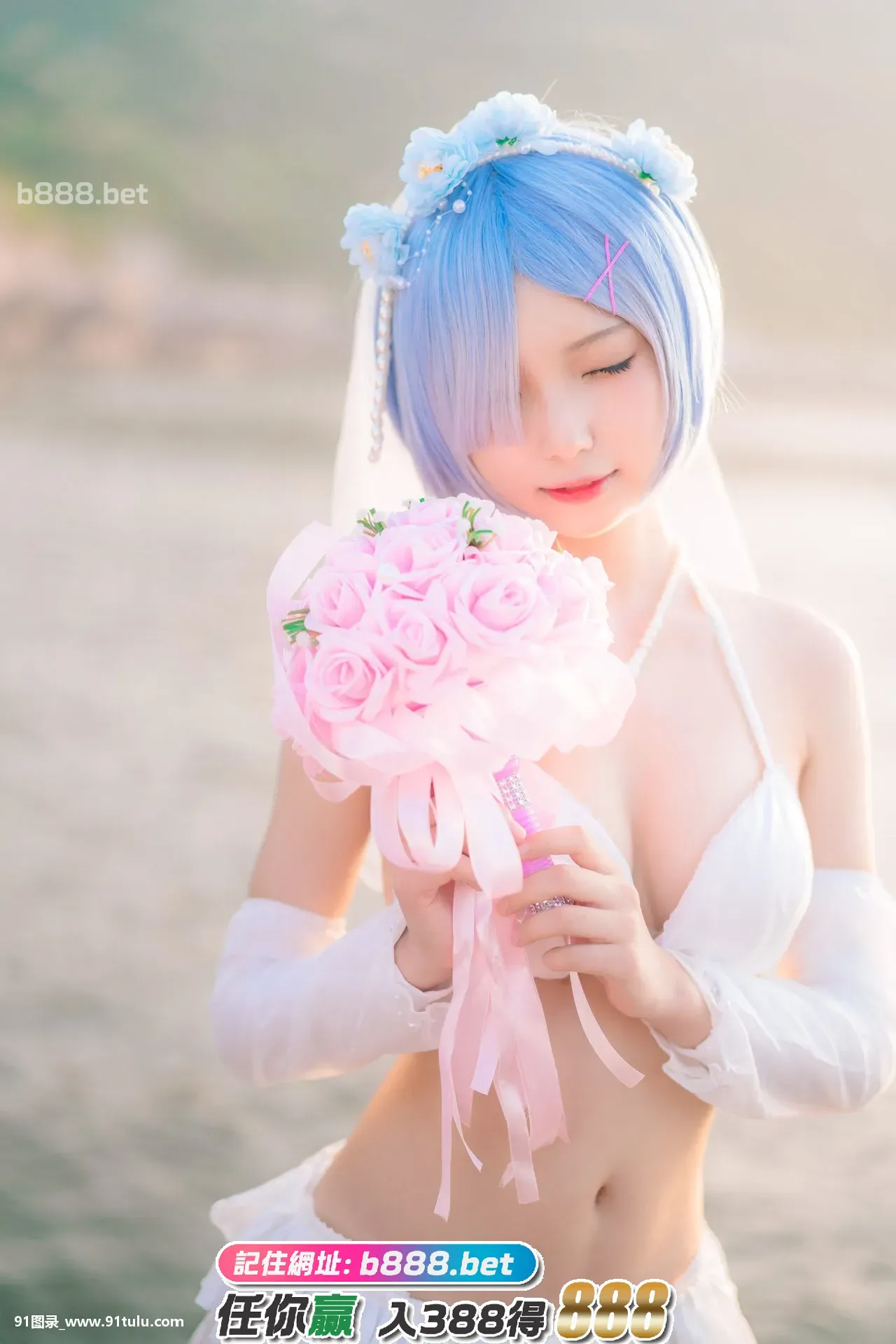 Rem-Swimsuit-Bride-[20P]Rem,Swimsuit,Bride,20P